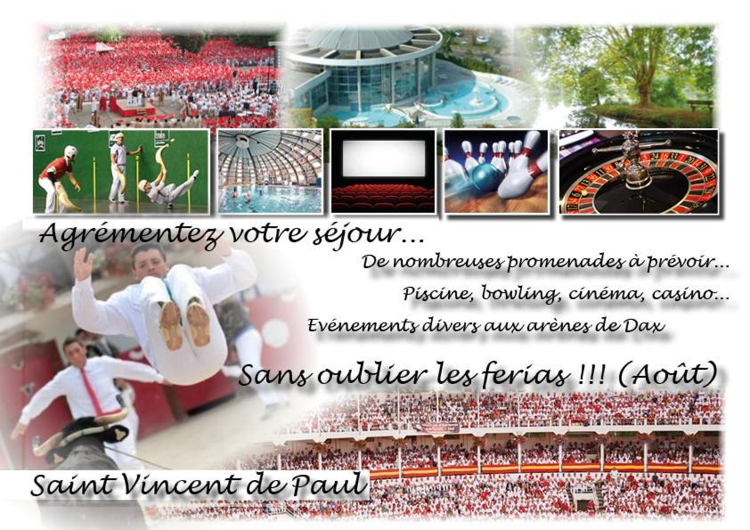 Dax Location Maison Avec Spa Saint-Vincent-de-Paul  Exterior foto